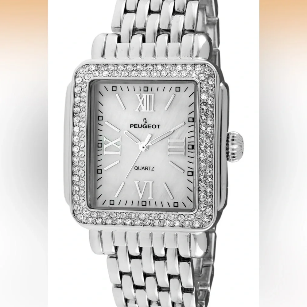 Peugeot Silver Bracelet Watch - Like New - Picture 4 of 7